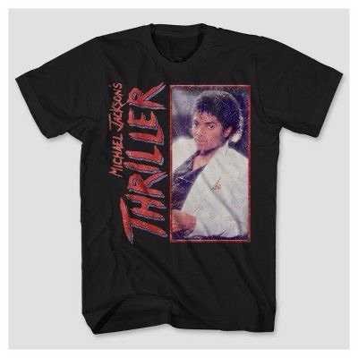 Men's Michael Jackson Thriller Short Sleeve Graphic T-Shirt