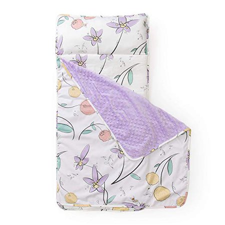 Amazon.com: JumpOff Jo – Little Jo’s Toddler Nap Mat – Children Sleeping Bag with Removable Pillow for Preschool, Daycare, and Sleepovers – Original Design: Fairy Blossoms (43” x 21”): etailz