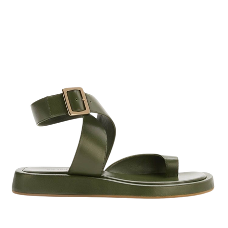 Green Army Sandals