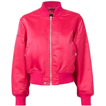 hot pink bomber jacket - Google Search