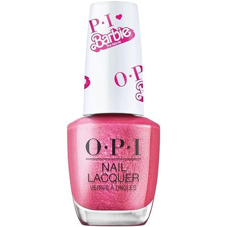 Amazon.com: OPI Nail Lacquer, Opaque Pearl Finish Pink Nail Polish, Up to 7 Days of Wear, Chip Resistant & Fast Drying, 3 Barbie Limited Edition Collection, Welcome to Barbie Land, 0.5 fl oz : Beauty & Personal Care