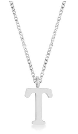 t initial necklace