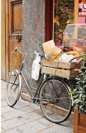 bike and baguette