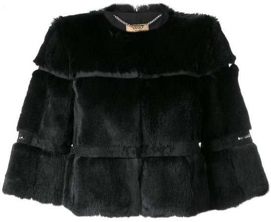 layered fur jacket