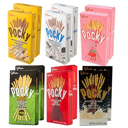 Glico Pocky Chocolate sticks Packs Japanese Snack With Mixed Flavour. | eBay