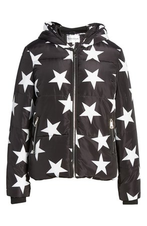 Vigoss Star Print Puffer Jacket
