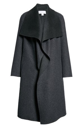 Nordstrom Signature Textured Double Face Wool & Cashmere Coat | Nordstrom