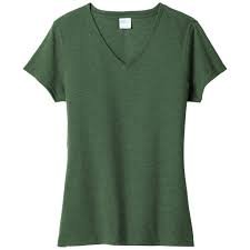green v neck t shirt womens - Google Search