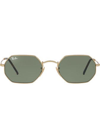 Ray-Ban octagonal-frame Sunglasses - Farfetch