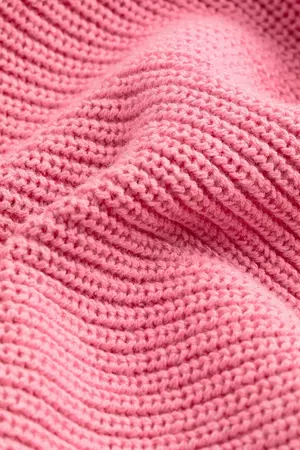 Rib-knit jumper - Pink - Ladies | H&M GB