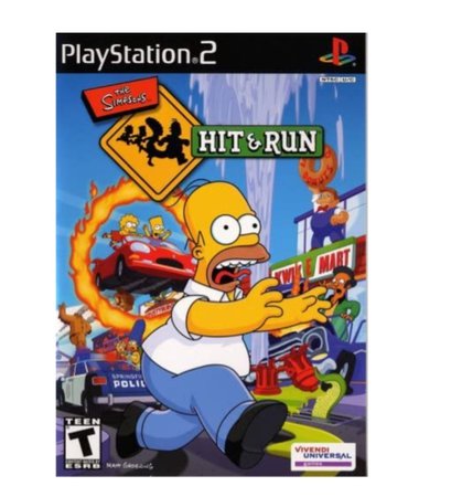 the Simpsons hit and run ps2