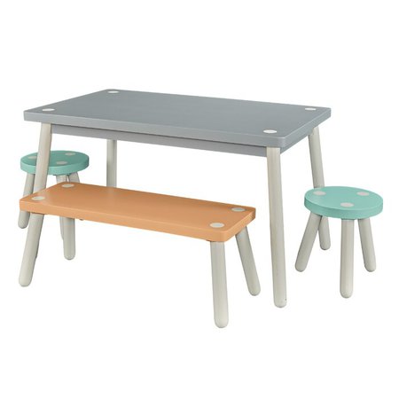 Isabelle & Max Liggins Kids 4 Piece Play Table and Chair Set | Wayfair