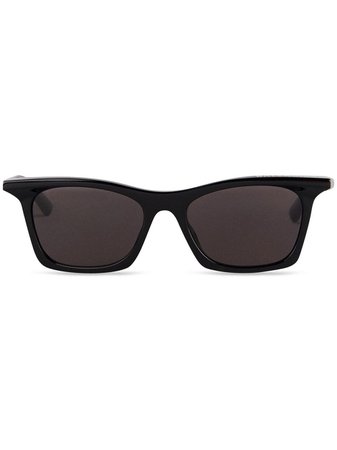 Balenciaga Eyewear Rim logo-print Sunglasses - Farfetch