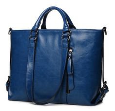 (37) Pinterest - MG Collection Designer Tote Bag ($46) ❤ liked on Polyvore featuring bags, handbags, tote bags, blue tote bag, tote handbags | My Polyvore Finds