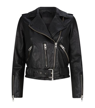 Allsaints Balfern Leather Biker Jacket