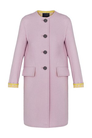 Collarless Straight Coat - Ready-to-Wear | LOUIS VUITTON
