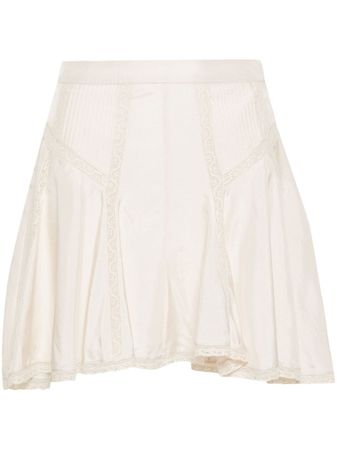 ISABEL MARANT Zia Silk Mini Skirt - Farfetch
