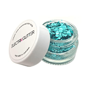 Aquamarine glitter