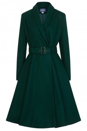Collectif Vintage Dawn Swing Coat - Collectif Vintage from Collectif UK