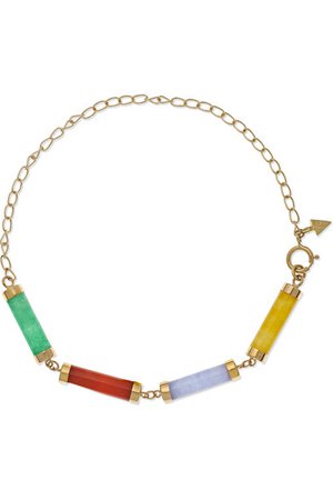 Loren Stewart | 14-karat gold jade bracelet | NET-A-PORTER.COM