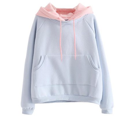 "TWO TONE PASTEL" HOODIES - AESTHENTIALS