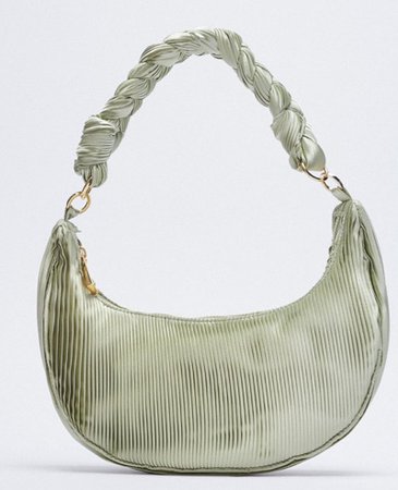 Zara green bag
