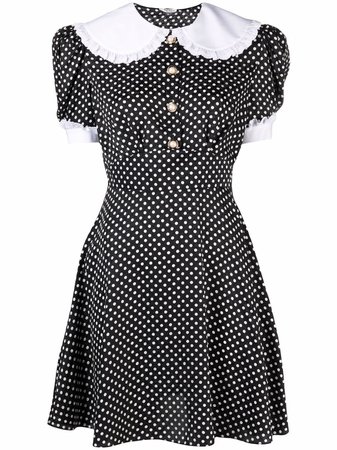 Miu Miu polka dot-print dress - FARFETCH