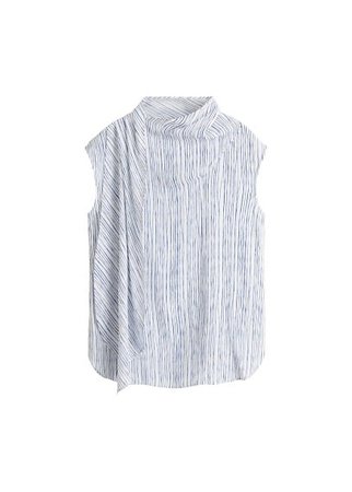 MANGO Striped blouse
