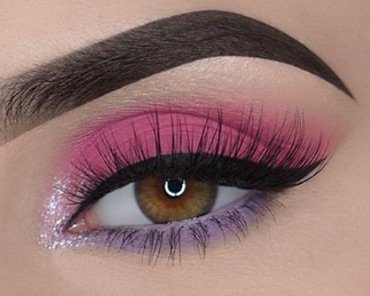 Pink / Purple Eye Makeup