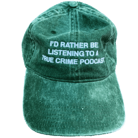 'True Crime Podcast' Dad Hat | Halloween Shirts For Witches | Wicked Clothes