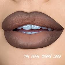 brown ombre lips - Google Search