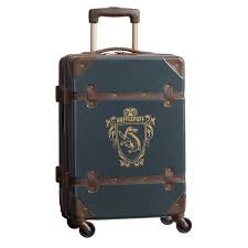 luggage harry potter suitcase hufflepuff