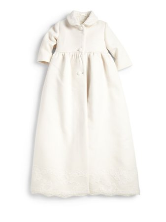 Dolce & Gabbana Baby's Christening Coat Ecru Kids Baby (0-24 Months) Outerwear [403710749281] - $286.88 : Dolce & Gabbana Discount Price, Top Brand Wholesale Online