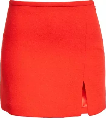 Mach & Mach Wool Miniskirt | Nordstrom