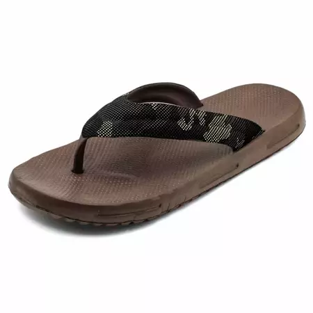 SLM Men's Casual Flip Flops T-Strap Camo Pool Beach Summer Sandals - Walmart.com