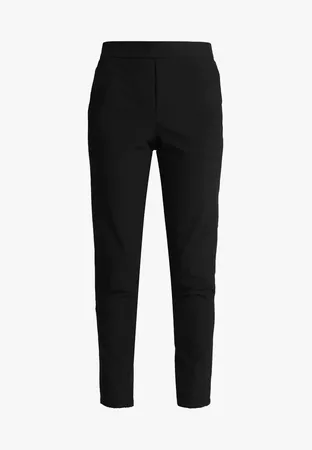 ONLY ONLDIAMOND MID PANT - Spodnie materiałowe - black - Zalando.pl