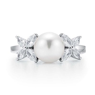 Tiffany Pearl Ring