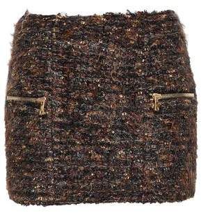 Boucle-tweed Mini Skirt