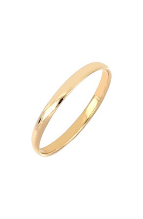 Bony Levy 14K Gold Everyday Smooth Band Ring | Nordstrom