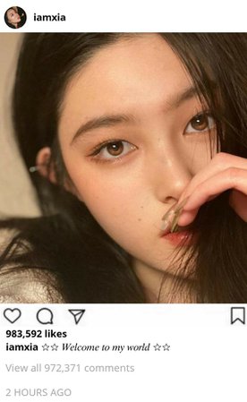 Broken Heart (Xia) Instagram Update