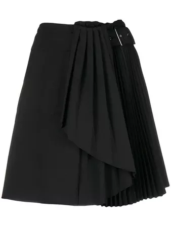 Alberta Ferretti Pleated Skirt