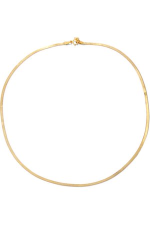 Loren Stewart | Herringbone 10-karat gold necklace | NET-A-PORTER.COM
