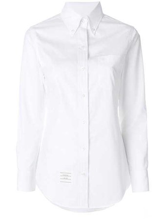 Thom Browne Button-down Slim-fit Shirt $250 - Shop SS18 Online - Fast Delivery, Price