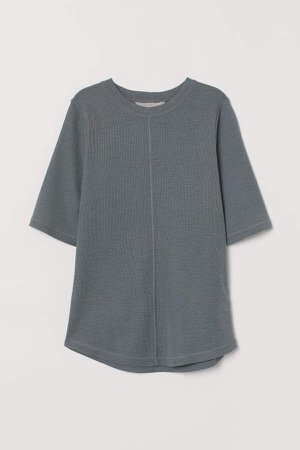 Wool Jersey T-shirt - Green