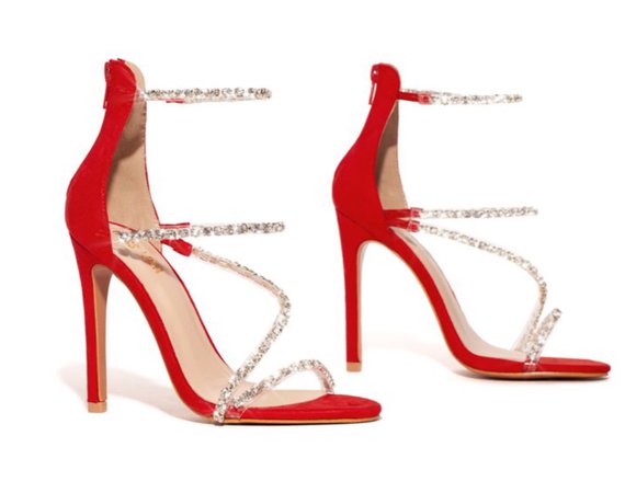 red diamond heels