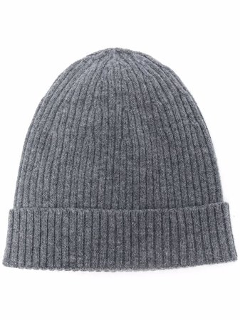 12 STOREEZ rib-knit beanie hat - FARFETCH