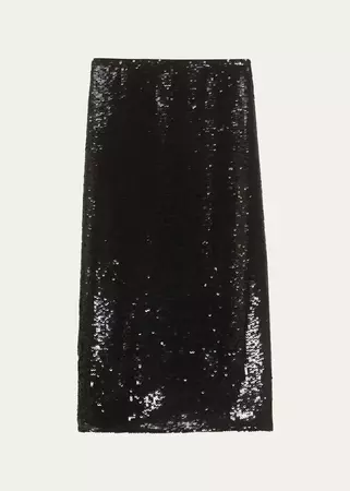 Veronica Beard Holmes Sequin Midi Pencil Skirt - Bergdorf Goodman