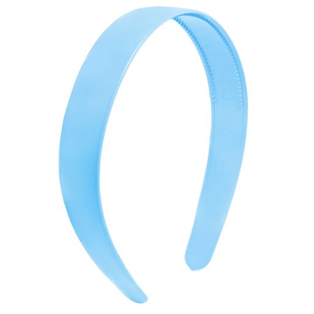 Cute Blue Plastic Hair Hoop Headband Ornament for Lady