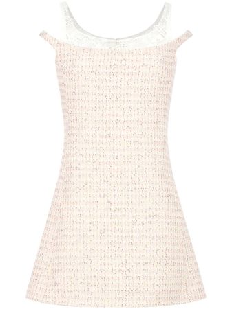 Giambattista Valli layered-detail Tweed Minidress - Farfetch
