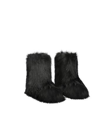 Roomy fur boots - 코프